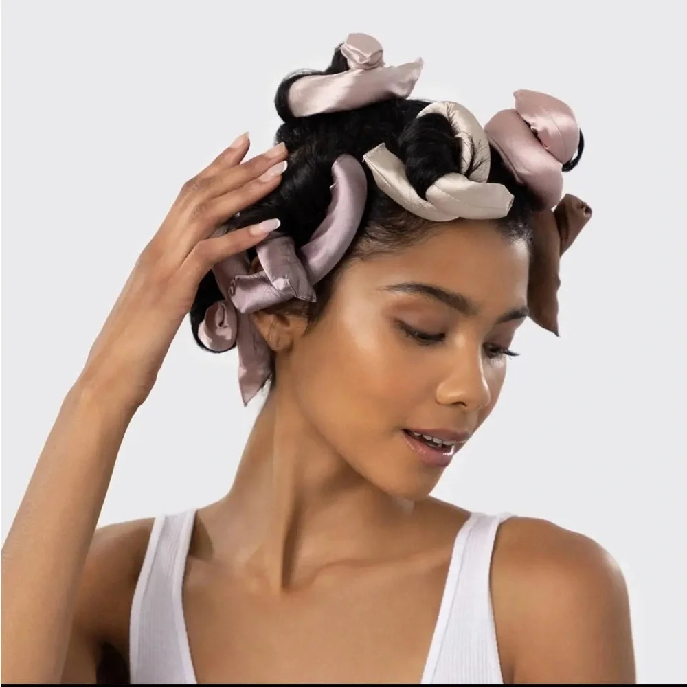 6pc Set Satin Wrapped Flexi Rods